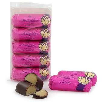 Марципановые батончики Anthon Berg 5шт/125 гр