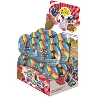 Шоколадное яйцо «Щенячий патруль» с сюрпризом Paw Patrol 60 гр