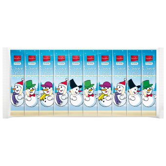 Леденцы с белым шоколадом Favorina (Снеговики) 10х15 гр Леденцы с белым шоколадом Favorina (Снеговики) 10х15 гр