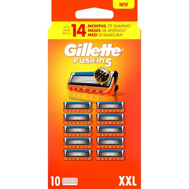 Сменные лезвия Gillette Fusion5 10 шт