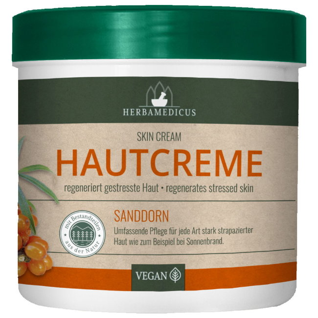Крем с облепихой Hautcreme Herbamedicus 250 мл