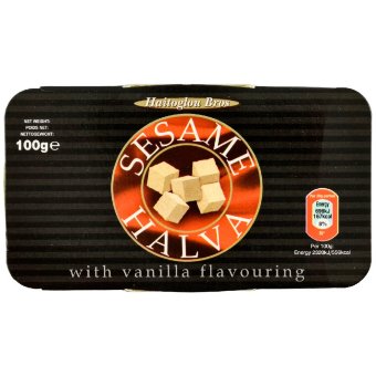 Халва ванильная с кунжутом Haitoglou Bros 100 гр