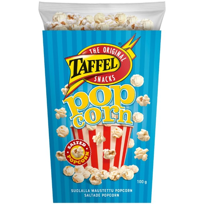 Попкорн с морской солью Taffel 100 г