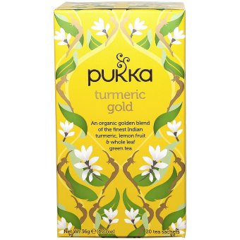 Зеленый чай Золотая куркума 20 шт Pukka Turmeric 36 гр Зеленый чай Золотая куркума 20 шт Pukka Turmeric 36 гр
