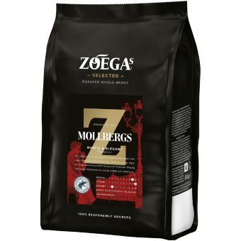 Кофе в зернах Zoegas Mollbergs Blandning 450 гр