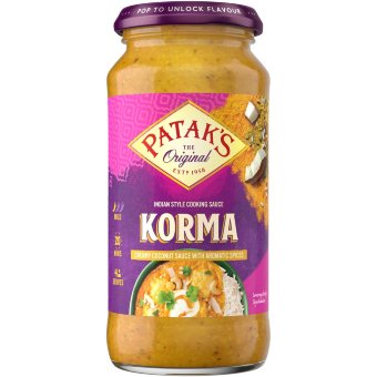 Кремовый карри соус Korma Patak's 450 гр