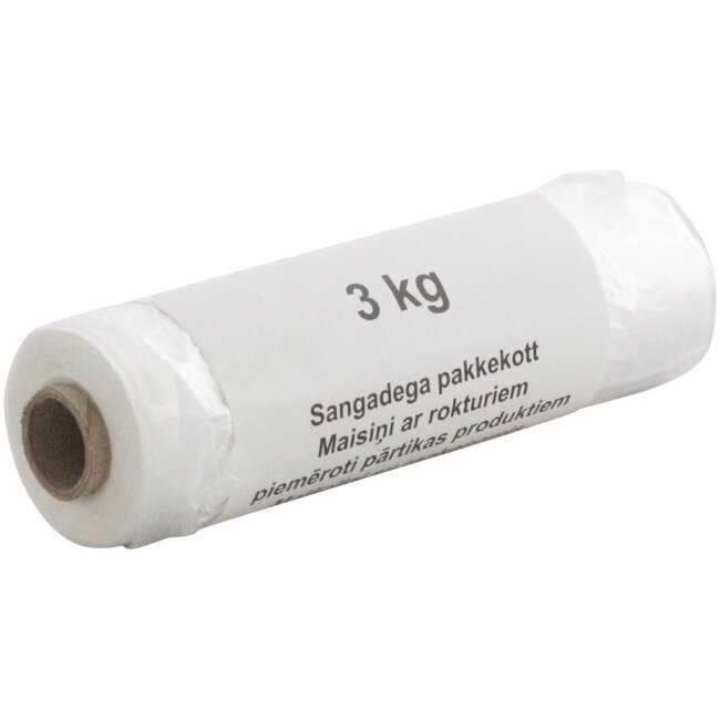 Прозрачные пакеты с ручками McLean HDPE 3 кг (уп 250 шт) Прозрачные пакеты с ручками McLean HDPE 3 кг (уп 250 шт)