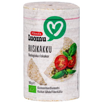 Органические рисовые галеты Pirkka 100 гр