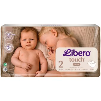 Трусики-подгузники Libero Touch размер 2 (уп 47 шт) 3-6 кг