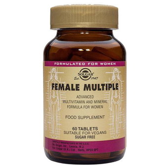 Витамины для женщин Female Multiple 60 табл Solgar