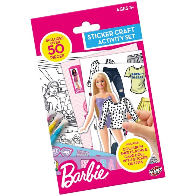Набор Barbie BLADEZ с наклейками и бумажными куклами Набор Barbie BLADEZ с наклейками и бумажными куклами