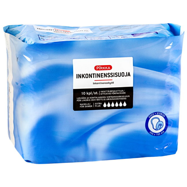 Прокладки урологические Pirkka Extra plus 5/5, 10 шт