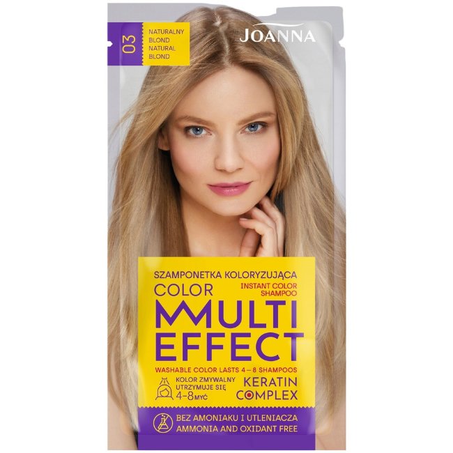 Шампунь-оттенок Joanna Multi Effect Natural Blond 03
