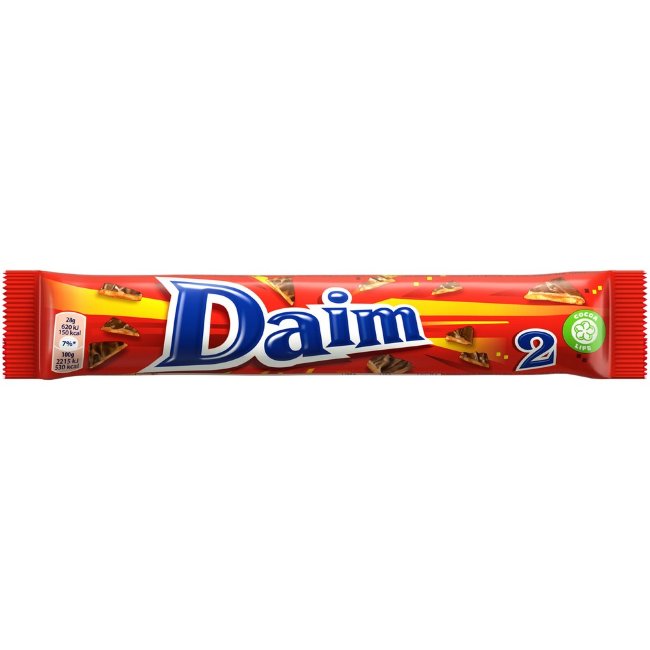 Шоколад молочный Daim 2шт 56 гр
