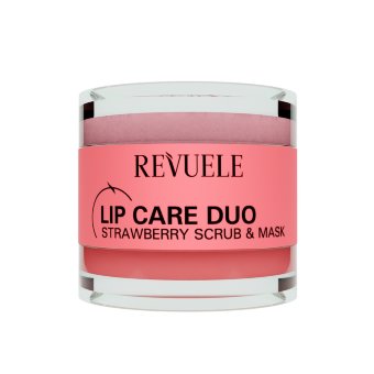Набор для ухода за губами Revuele Lip Scurb & Mask, с ароматом клубники
