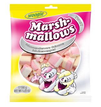 Зефир Marshmallows Woogie "twist"100 гр Зефир Marshmallows Woogie "twist"100 гр