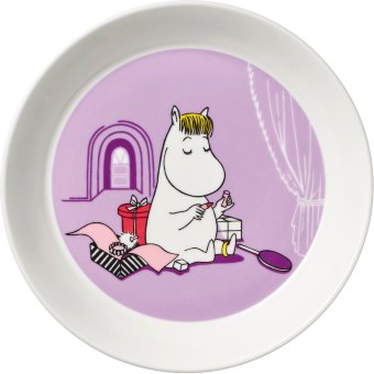 Тарелка Moomin Arabia Moomin Snorkmaiden 19 см сиреневая