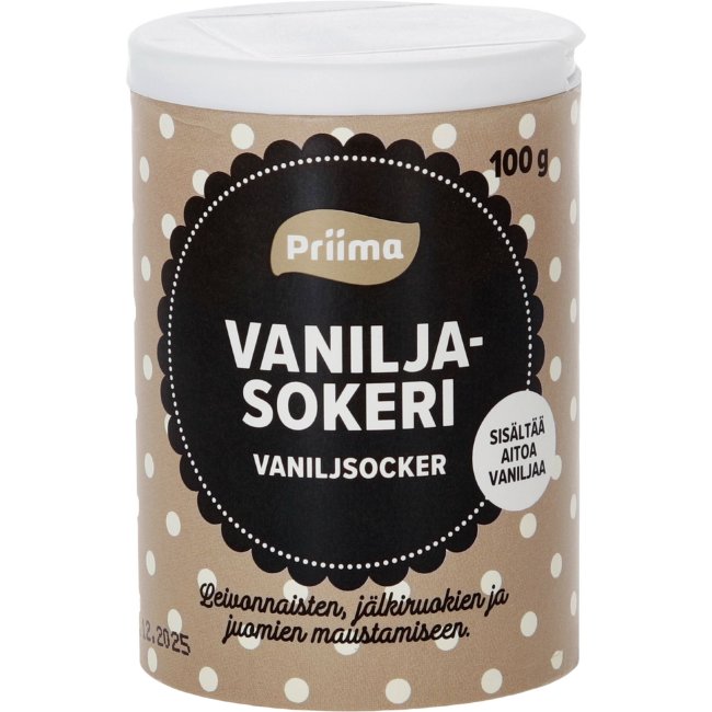 Сахар ванильный PRIIMA Vaniljasokeri 100 гр