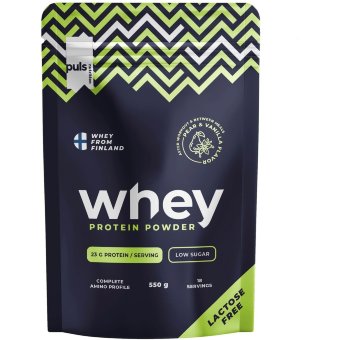 Протеиновый напиток PULS WHEY со вкусом груши и ванили 550 гр