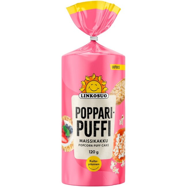 Кукурузный хлебец Linkosuo Popparipuffi 120 гр