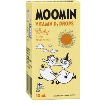 Витамин D Moomin в каплях 10 мкг 10 мл Витамин D Moomin в каплях 10 мкг 10 мл