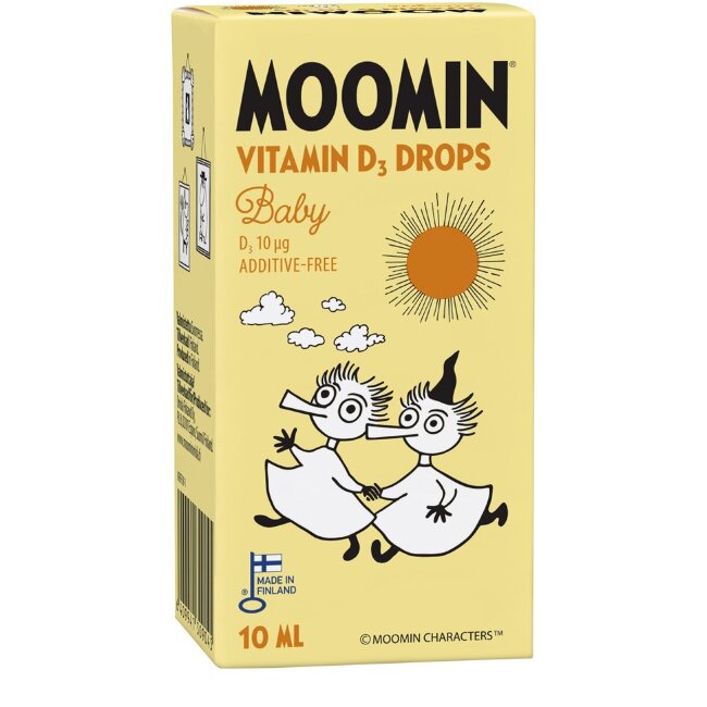 Витамин D Moomin в каплях 10 мкг 10 мл Витамин D Moomin в каплях 10 мкг 10 мл