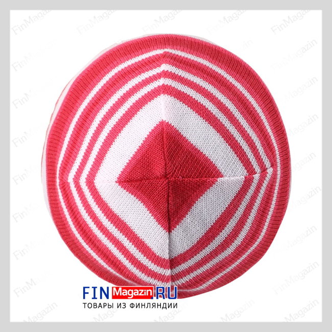 Шапка Reima 528510 (розовая с белым), 52 см, 2-5 лет
