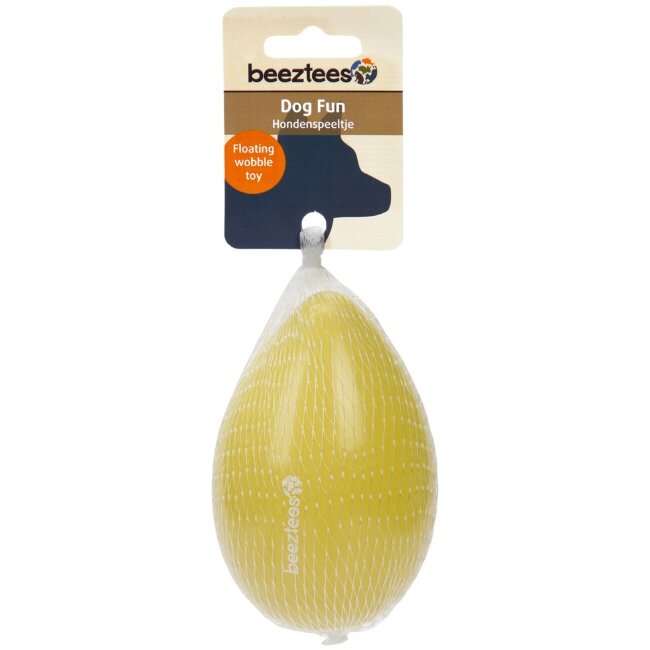 Игрушка для собак Beeztees Funny Egg 12,5 см желтая