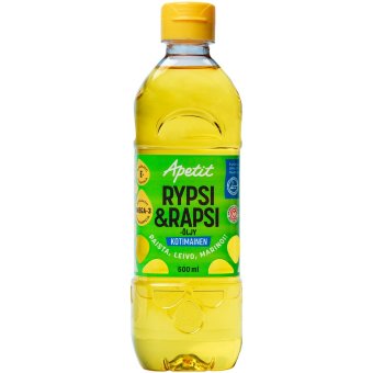 Репейное и рапсовое масло Apetit 500 мл