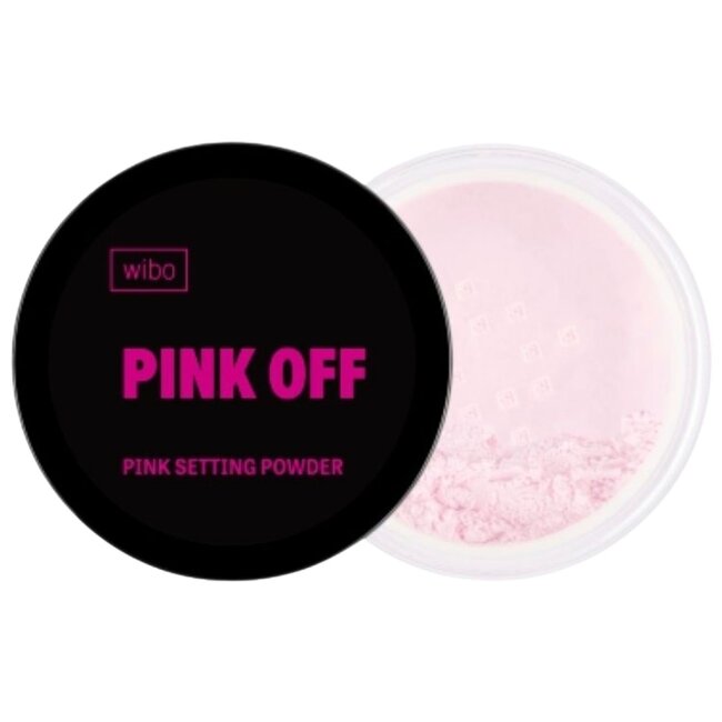 Пудра фиксирующая WIBO Pink Off 7 гр Пудра фиксирующая WIBO Pink Off 7 гр