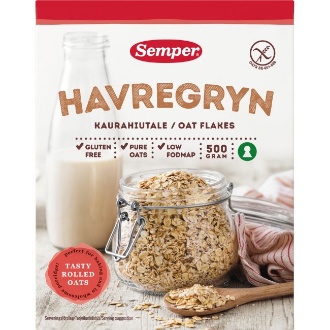 Геркулес Semper без глютена 500 гр
