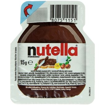 Шоколадно-ореховая паста Nutella 15 гр