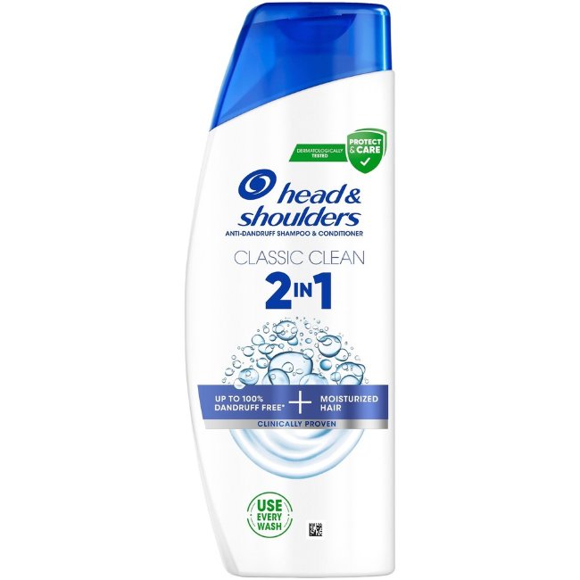 Шампунь от перхоти Head&shoulders Classic 2in1 250 мл (цена по акции)