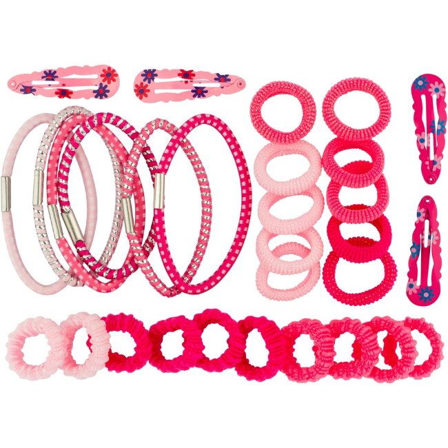 Детский набор розовых аксессуаров для волос Ibero