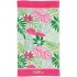 Пляжное полотенце Sorbetto Terenzia 90x170 см зелёное/розовое Пляжное полотенце Sorbetto Terenzia 90x170 см зелёное/розовое