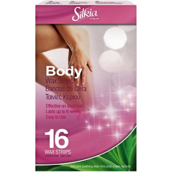 Полоски для удаления волос Body Silkia 16 шт