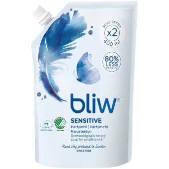Жидкое мыло Bliw Sensitive 600 мл, мягкая упаковка