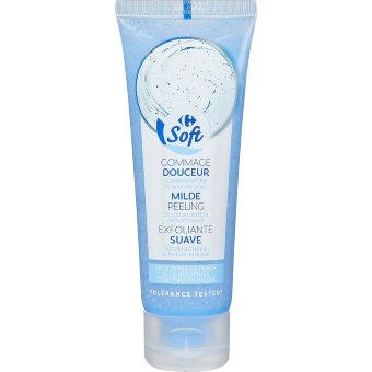 Мягкий пилинг для лица Carrefour 75 мл