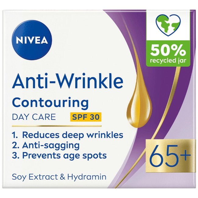 Дневной подтягивающий крем против морщин NIVEA 65+ 50 мл