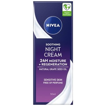 Ночной крем для чувствительной кожи лица NIVEA 50 мл