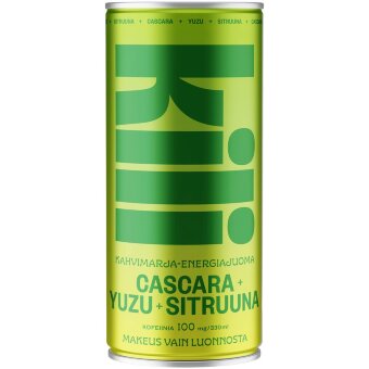 Энергетический напиток Kili Cascara-Yuzu-лимон