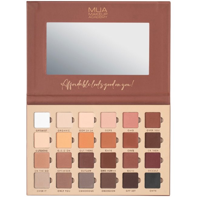 Палетка матовых теней для век MUA Make Up Academy Ultimate Obsession 24 оттенка 26,4 гр Палетка матовых теней для век MUA Make Up Academy Ultimate Obsession 24 оттенка 26,4 гр