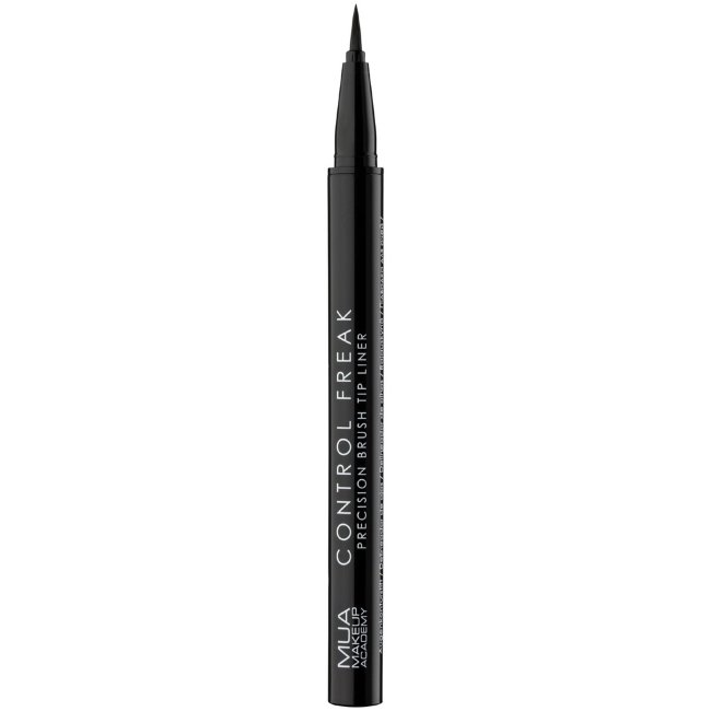 Жидкая подводка для глаз с кисточкой MUA Make Up Academy Control Freak черная 0,5 мл
