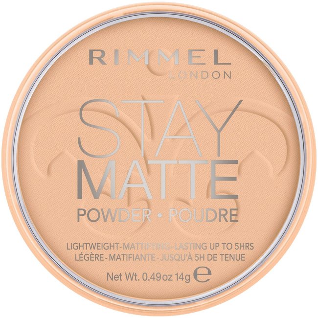Компактная пудра Rimmel Stay Matte 14 гр 006 теплый бежевый