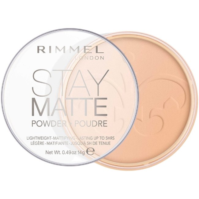 Компактная пудра Rimmel Stay Matte 14 гр 006 теплый бежевый
