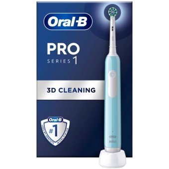 Электрическая зубная щетка Oral-B Pro Series 1 Blue с технологией Braun