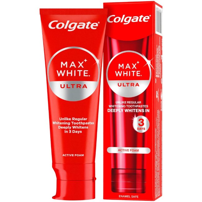Зубная паста Colgate Max White Ultra Active Оригинал 75мл
