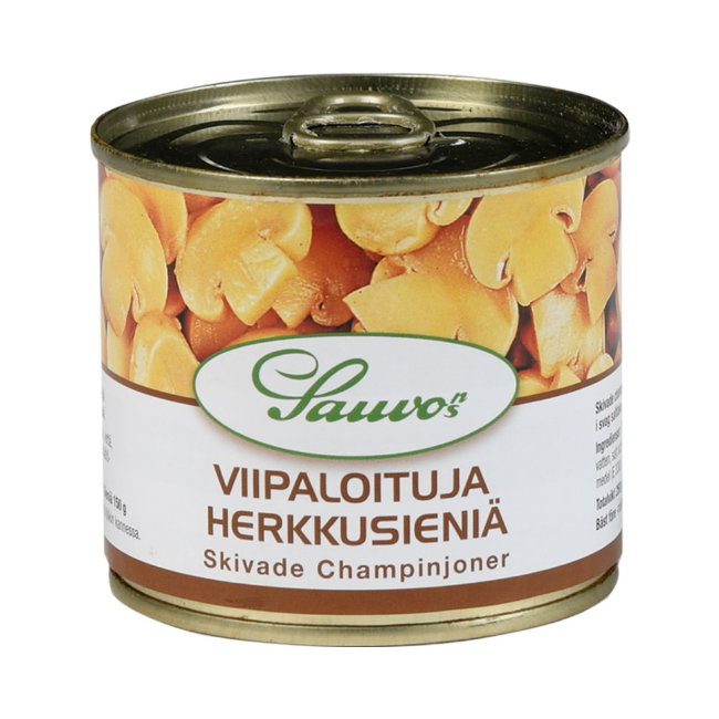 Шампиньоны нарезанные Sauvon 250/150 гр