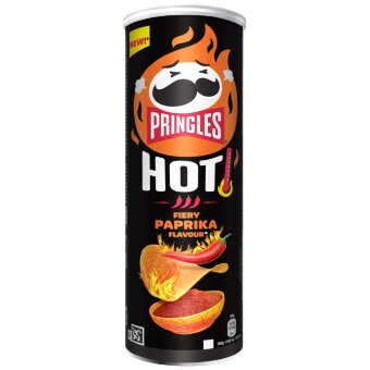 Чипсы Pringles Hot Fiery Paprika 160 гр