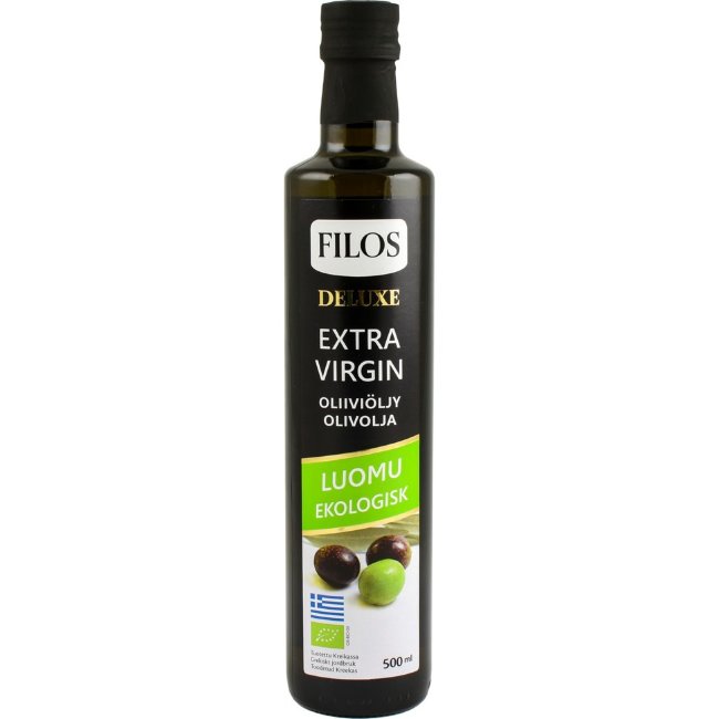 Оливковое масло Filos extra virgin 500 мл органическое